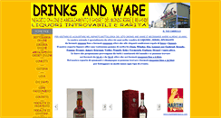 Desktop Screenshot of drinksandware.com